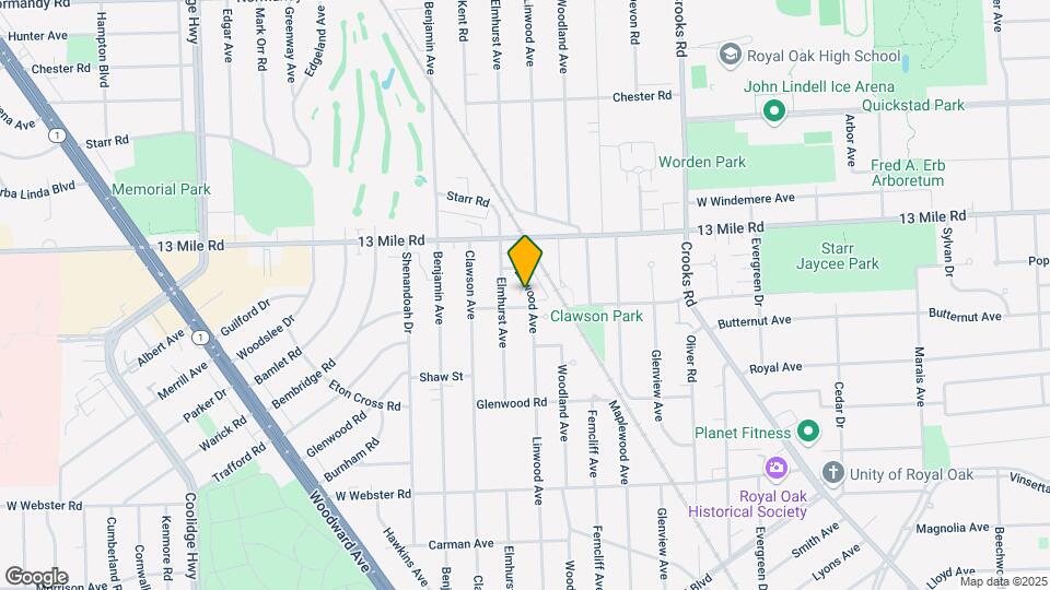 3111 Linwood Ave Map and Location Details