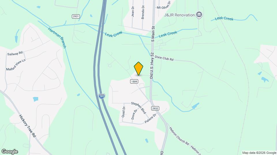 201 Leisure Time Ln Mapa y Detalles de la Ubicación