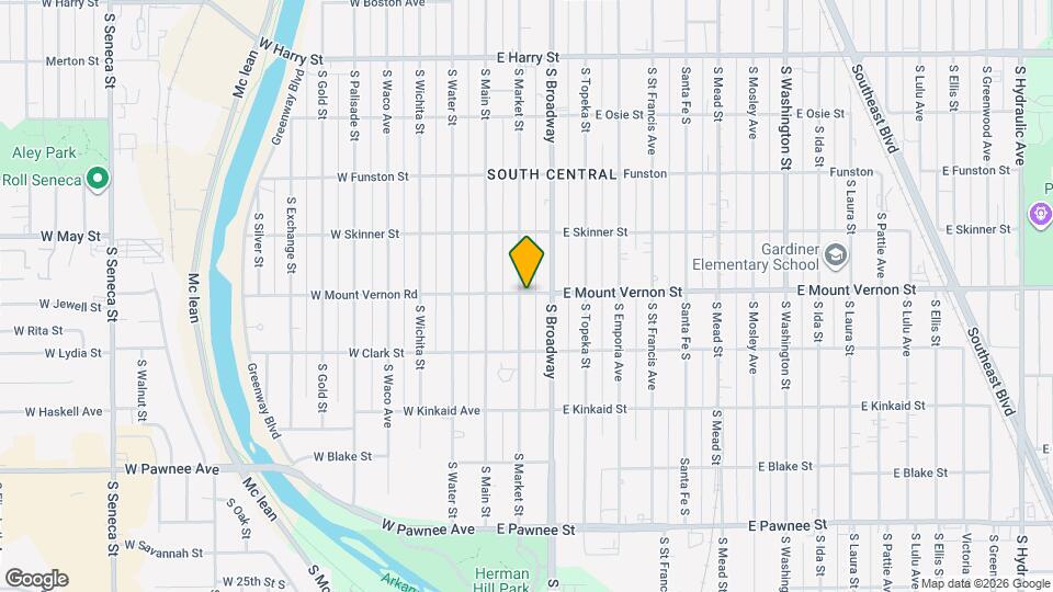 203-203 E Mount Vernon St Map and Location Details