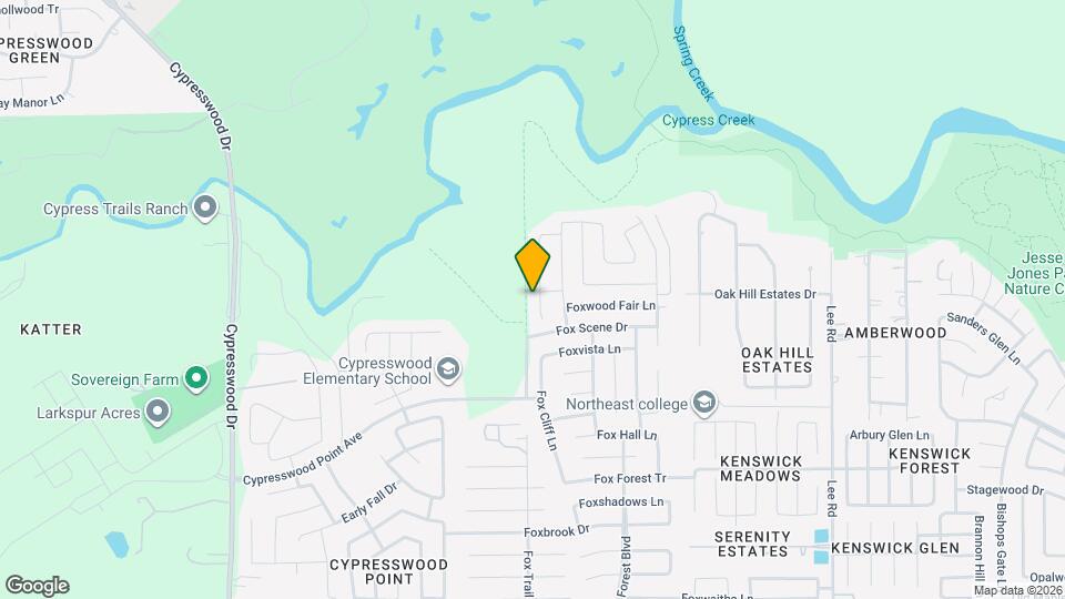 21127 Fox Orchard Ct Map and Location Details