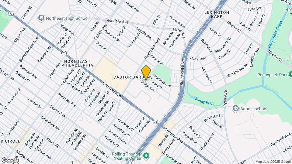 2401 Bleigh Ave Map and Location Details