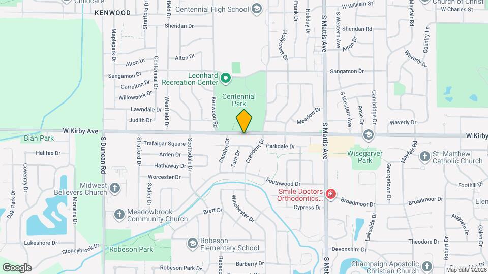 2113 W Kirby Ave Map and Location Details