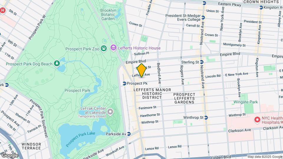 105 Lincoln Road Mapa y Detalles de la Ubicación