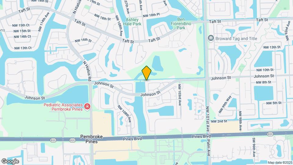 1148 NW 106th Terrace Map and Location Details