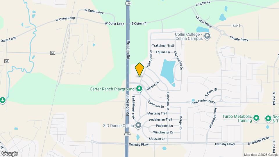 2713 Appaloosa Ln Map and Location Details