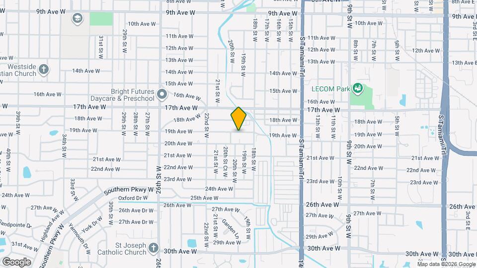 1905 19th Ave W Map and Location Details