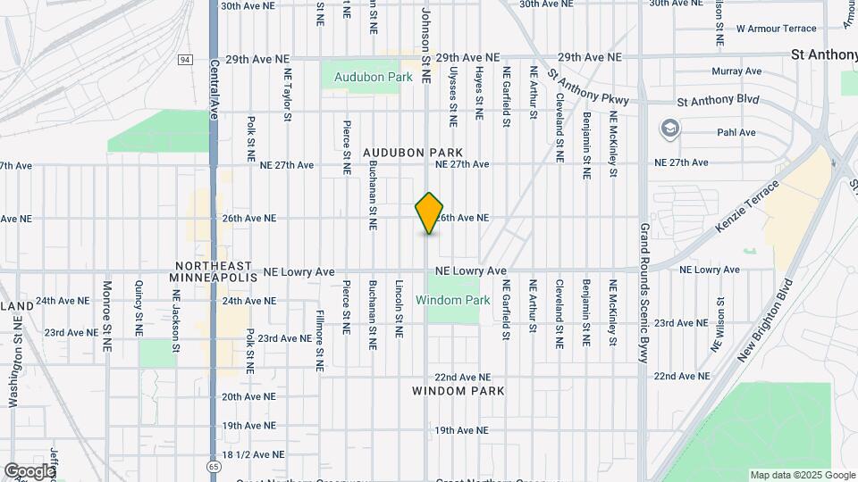2531 Johnson St NE, Unit 1 Mapa y Detalles de la Ubicación