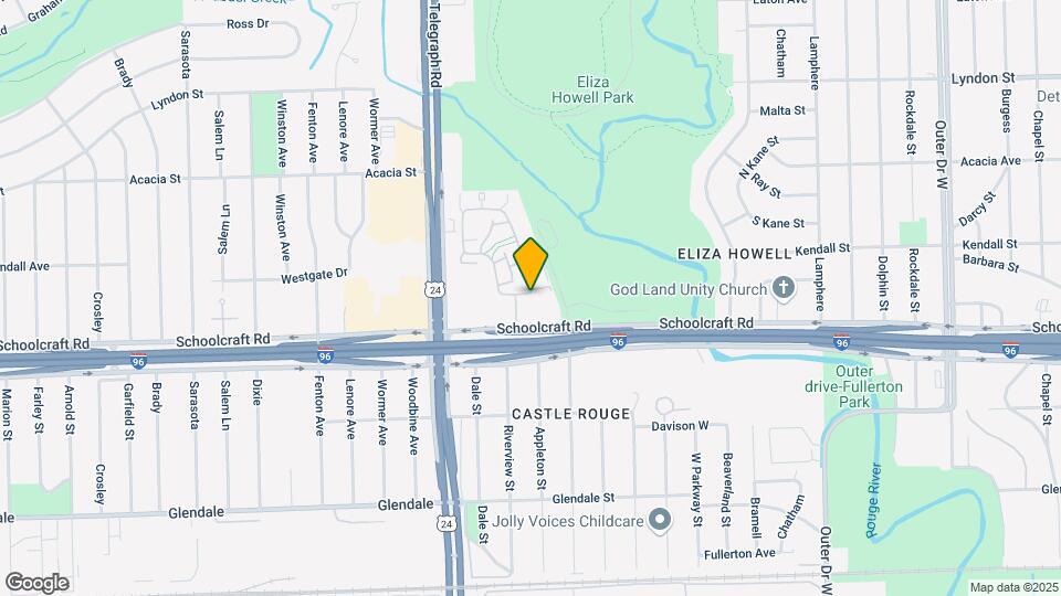 14070 Riverview St Map and Location Details