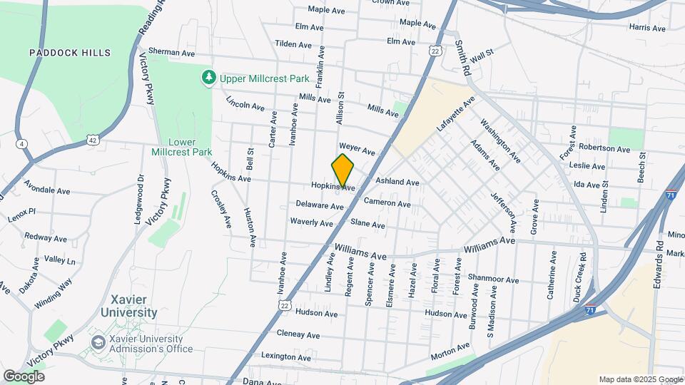 2025 Hopkins Ave Map and Location Details