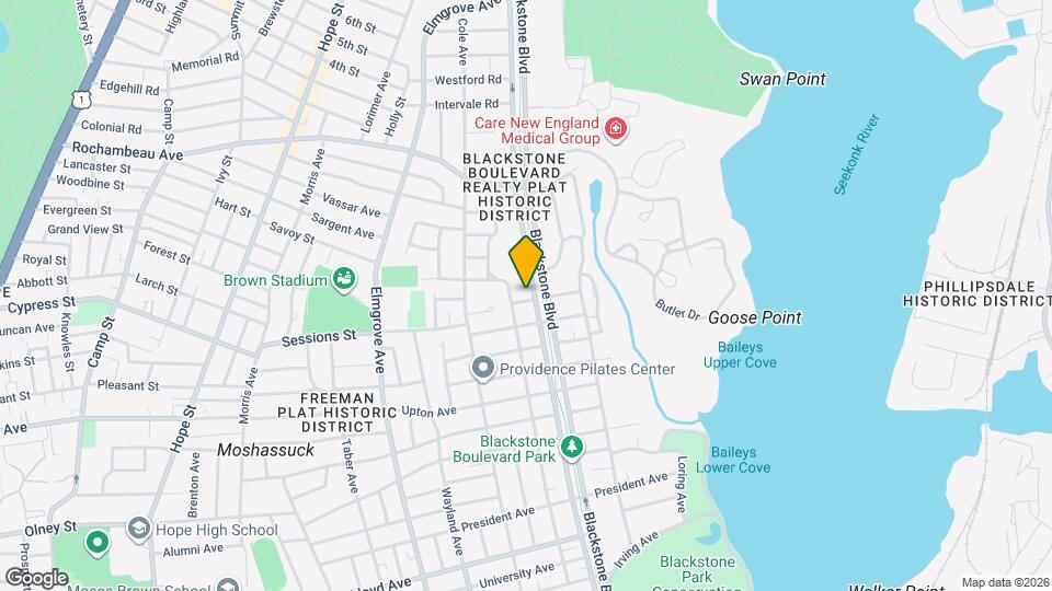 Blackstone Boulevard Residences Map and Location Details