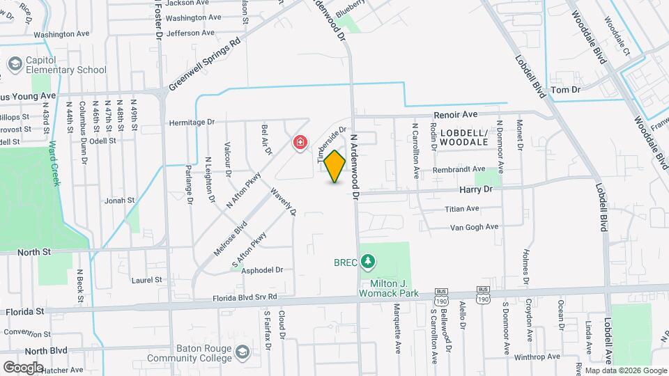 823 N Ardenwood Dr Map and Location Details