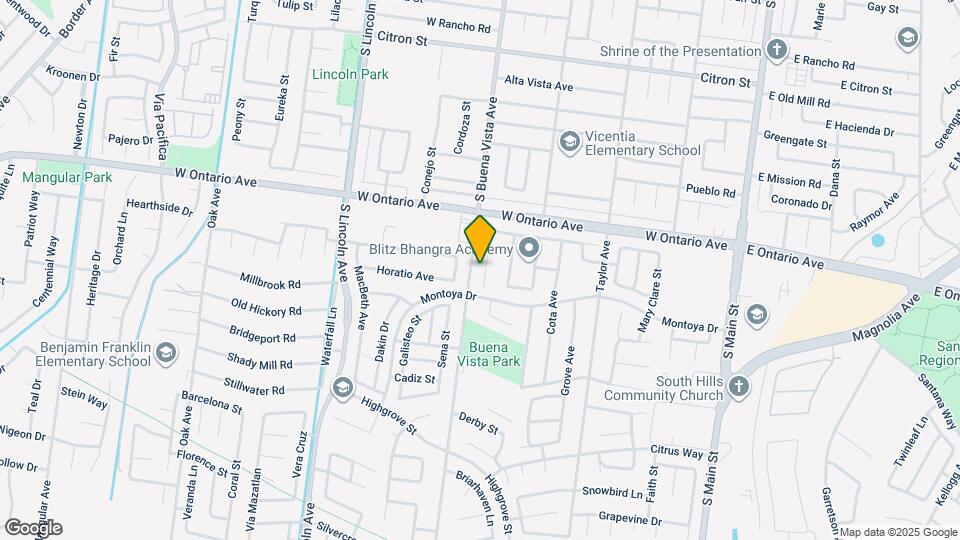 2334 Toulouse Cir Map and Location Details