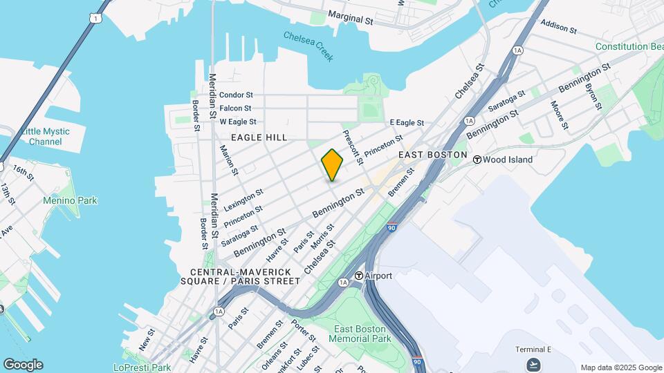 300-302-302 Saratoga St Map and Location Details
