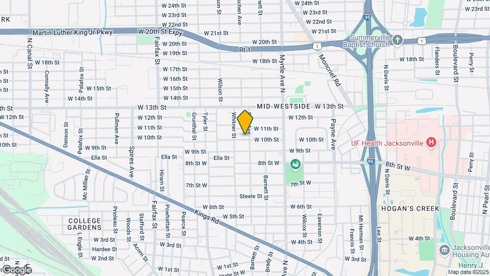 1473 W 10th St Map and Location Details