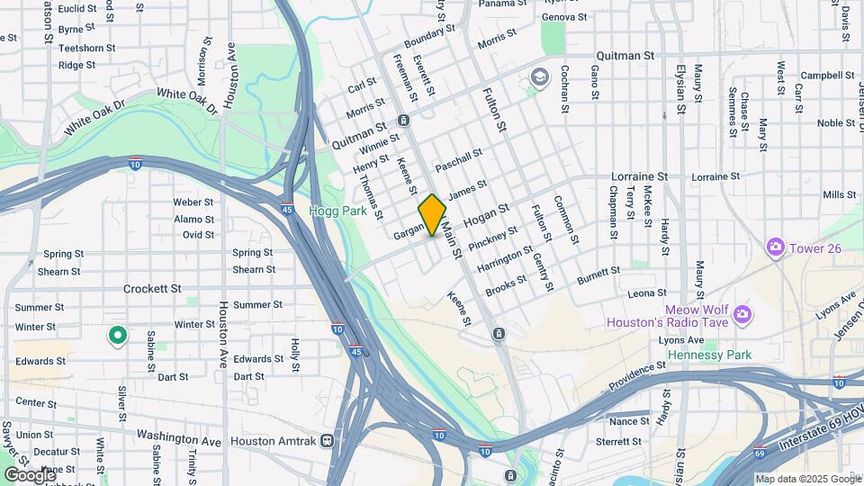 1833 Keene St Map and Location Details
