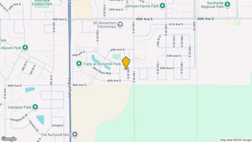 4537 13th St S Map and Location Details