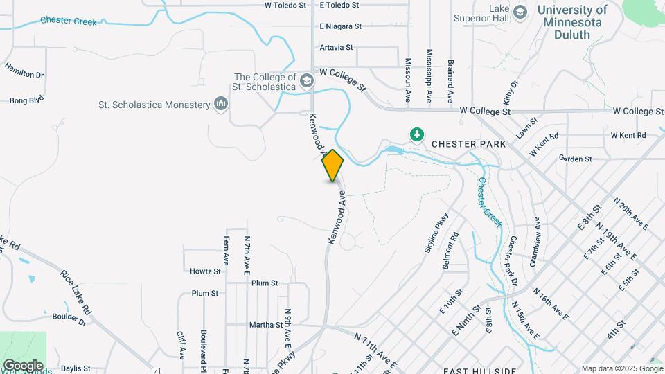 Chesterwood Apartments Mapa y Detalles de la Ubicación