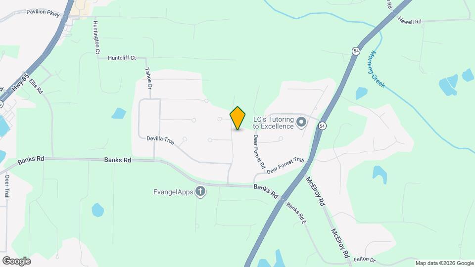 660 Ponderosa Ct Map and Location Details