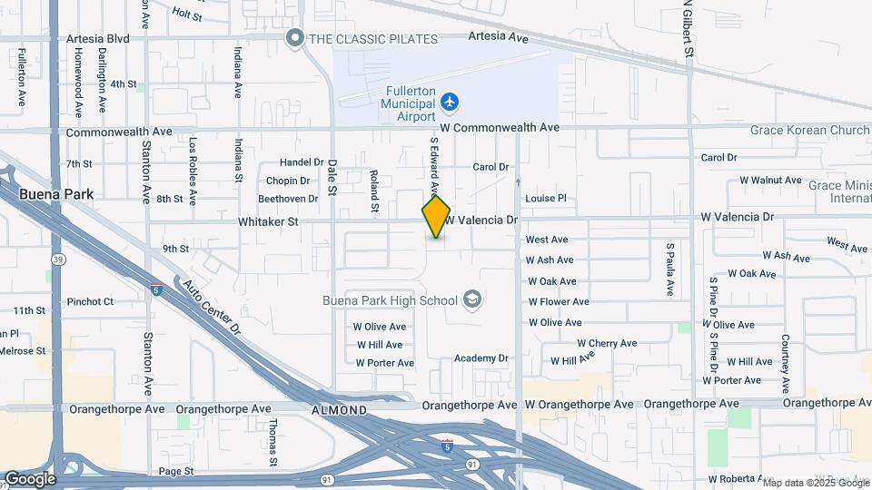 4031 Franklin Ave Mapa y Detalles de la Ubicación