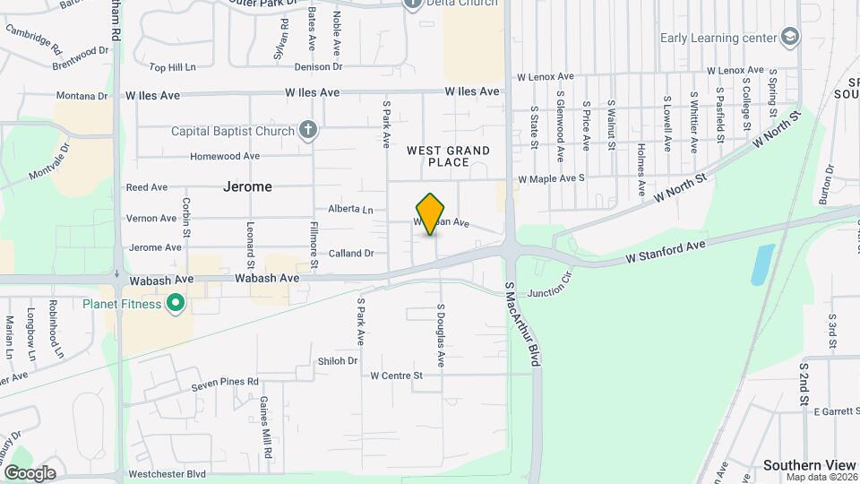 3015 S Thayer Ave Map and Location Details