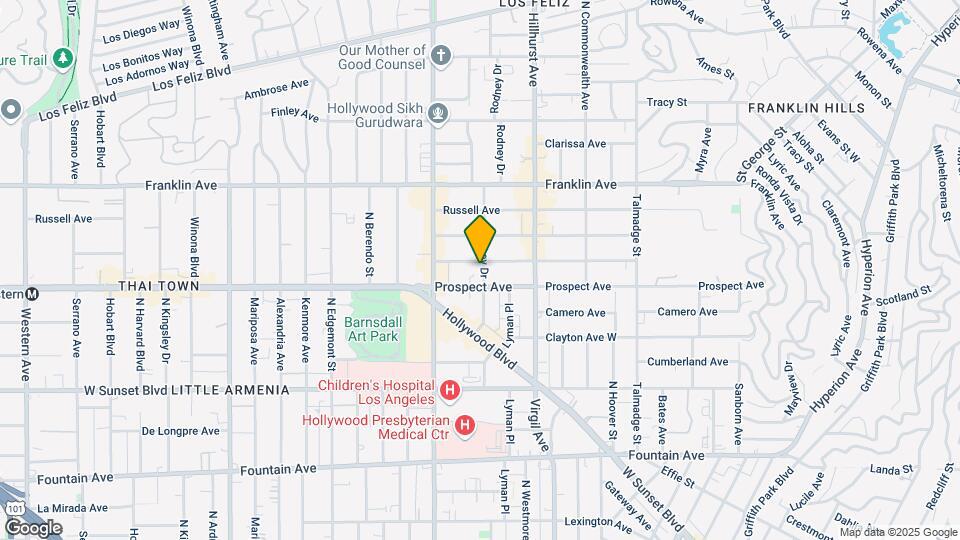 4600 Kingswell Ave Map and Location Details