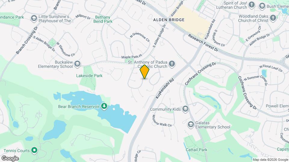 94 E Fairbranch Cir Map and Location Details