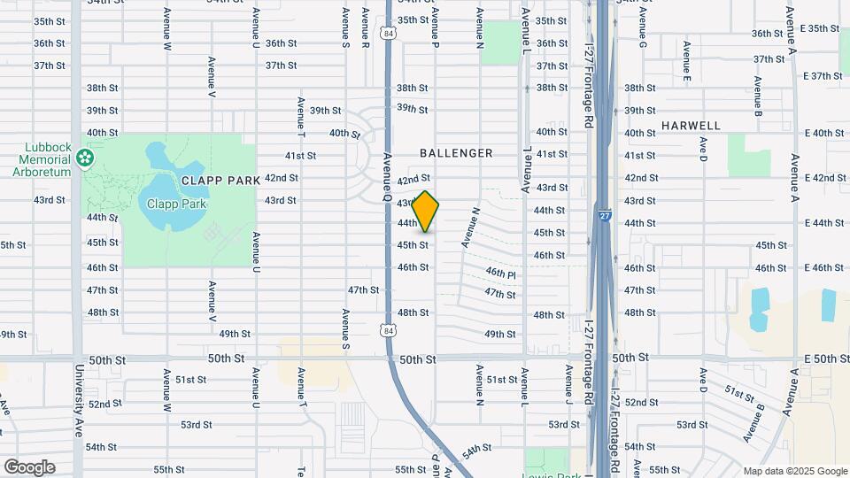 1604 45th St Map and Location Details