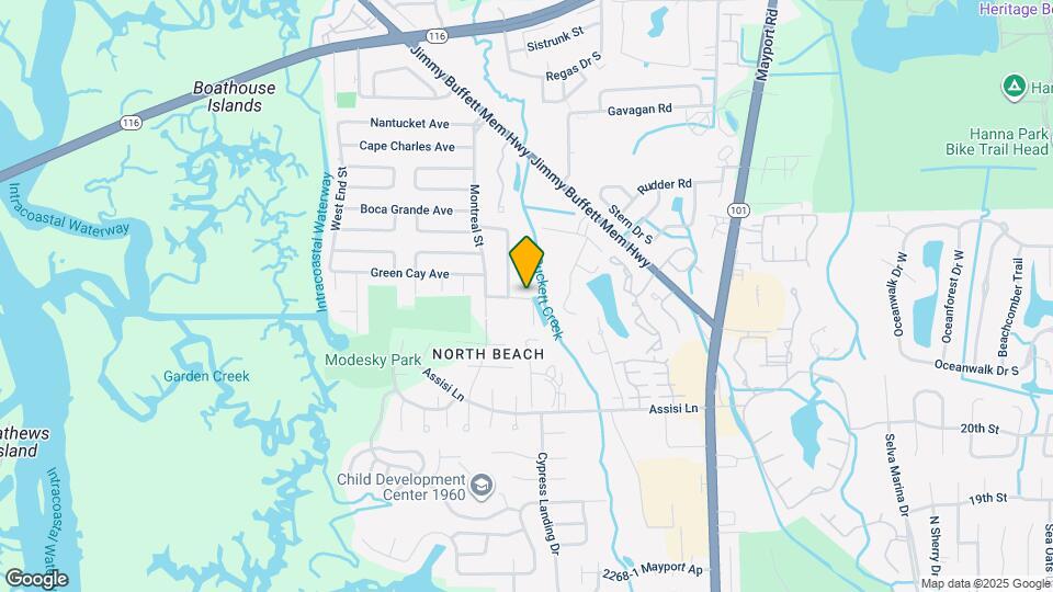 1005 Cabo Blanco Ave Map and Location Details