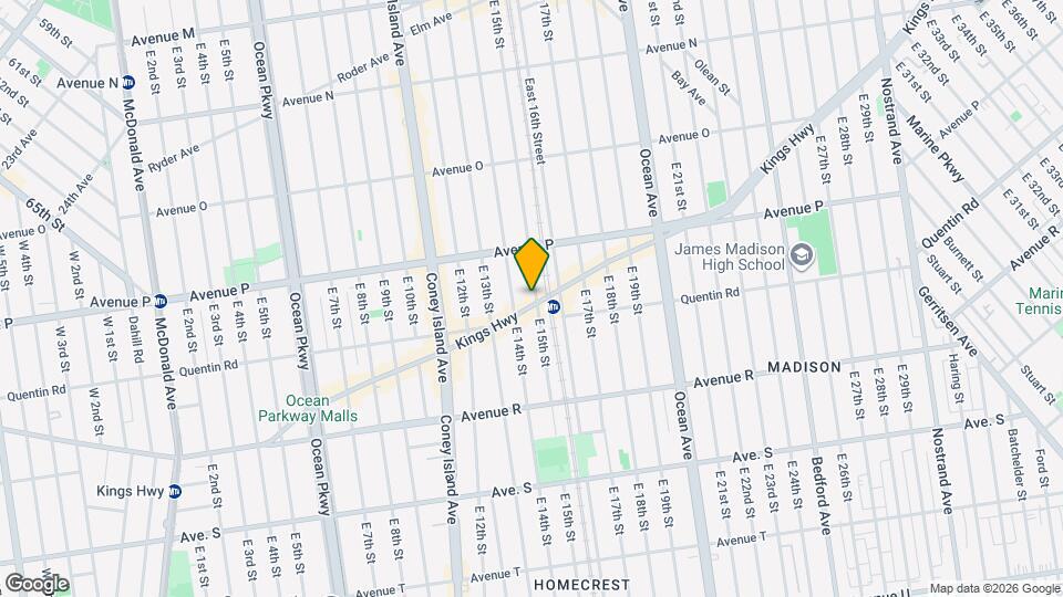 1421 Kings Hwy Map and Location Details