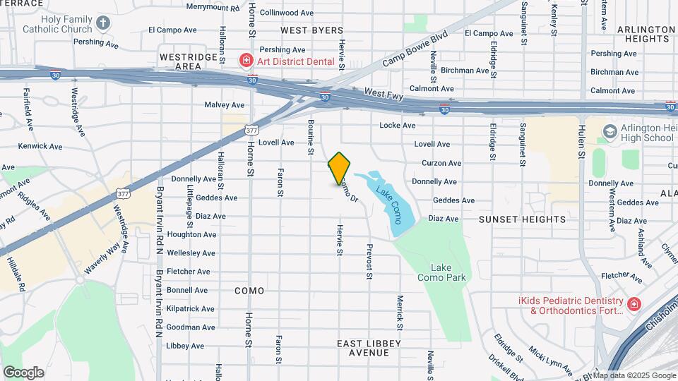 3200 Lake Como Dr Map and Location Details
