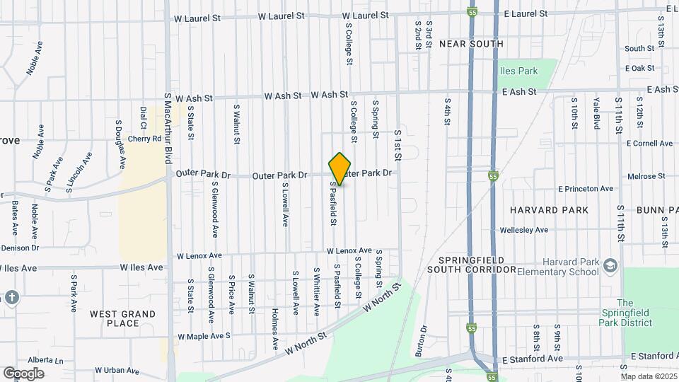 2320 S Pasfield St Map and Location Details
