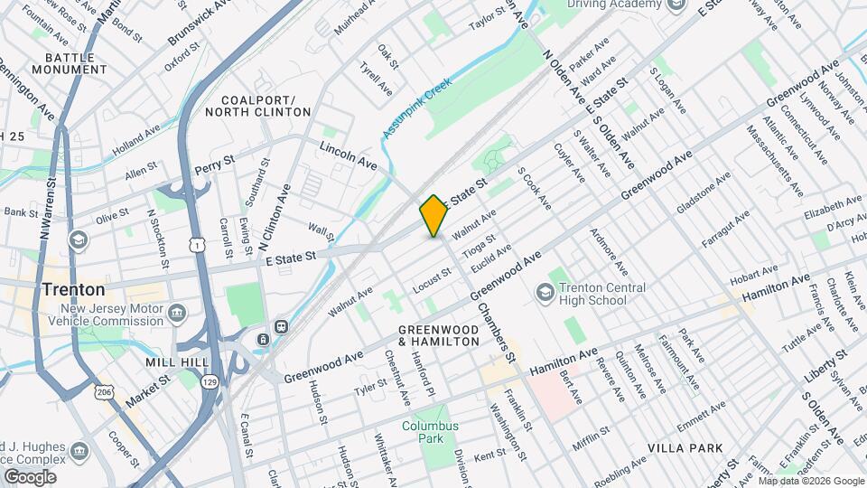 180 Walnut Ave, Unit 2 Map and Location Details