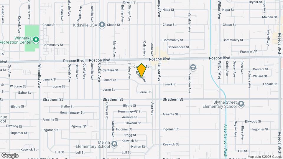 8147 Tunney Ave, Unit 8147 Tunney #1 Mapa y Detalles de la Ubicación