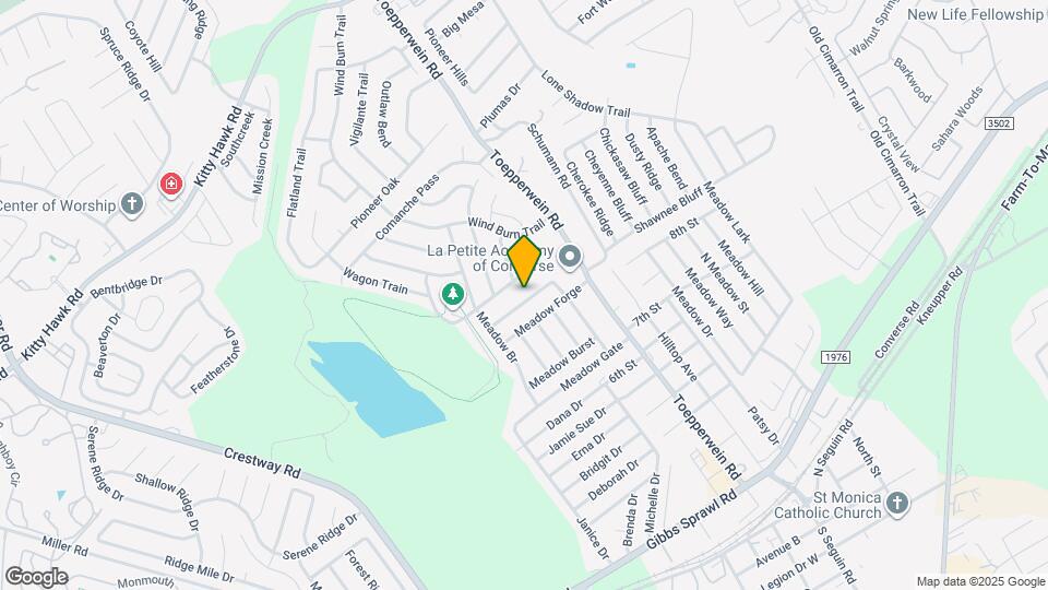 701 Meadow Top Map and Location Details