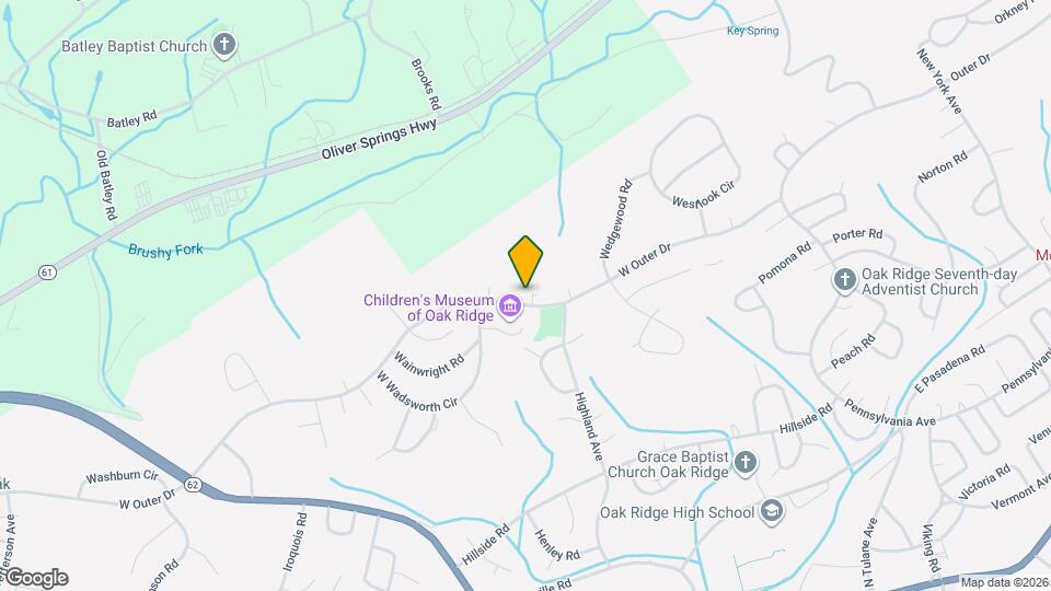 456 W Outer Dr Map and Location Details