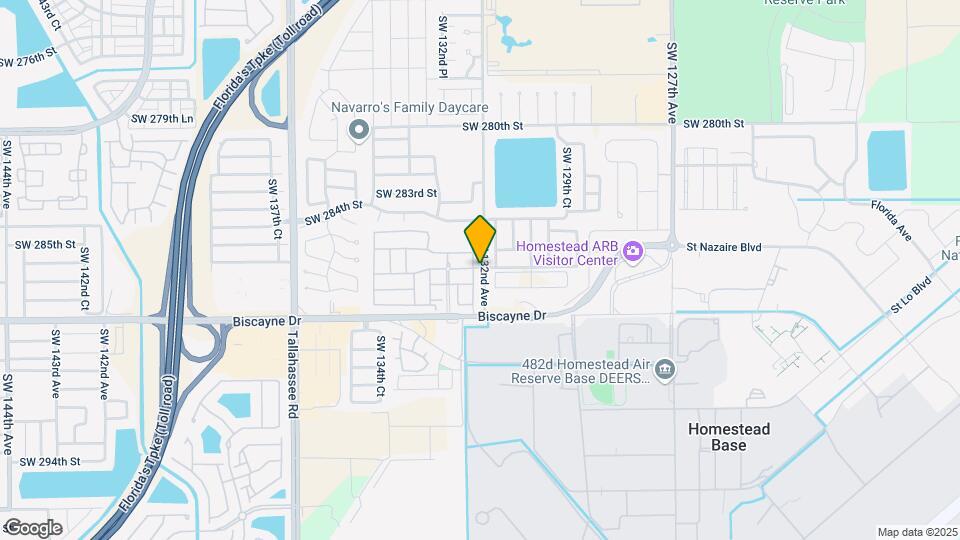 13404 SW 286th St Map and Location Details