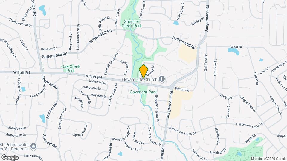 895 Delray Dr Map and Location Details