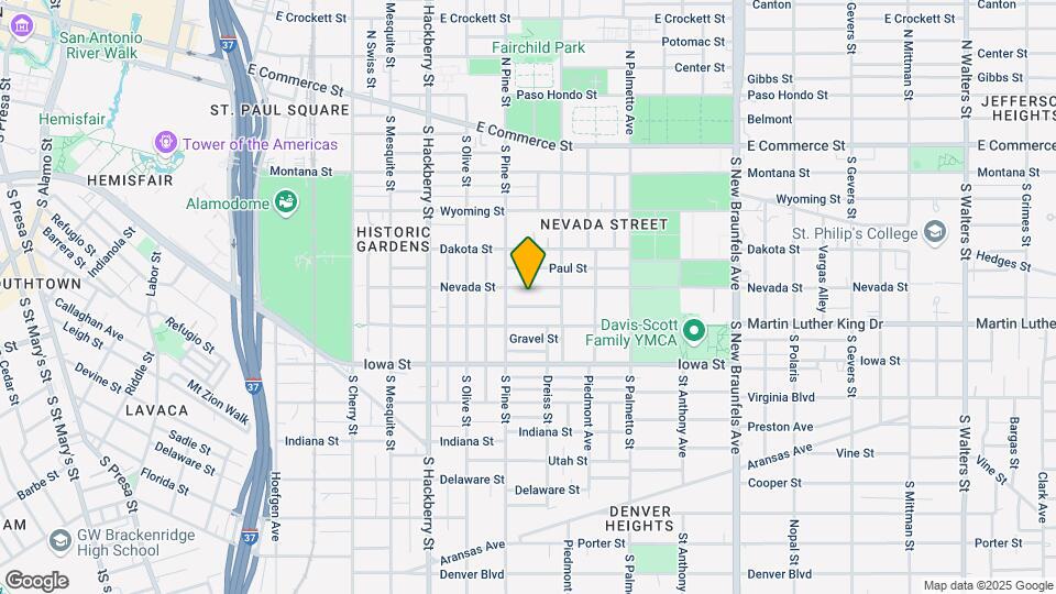 121 Alabama St Map and Location Details