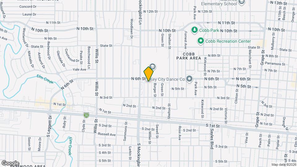 433 Fannin St Map and Location Details