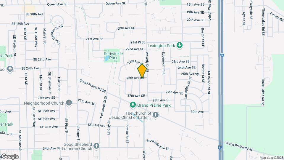 2507 SE Fulton St Map and Location Details