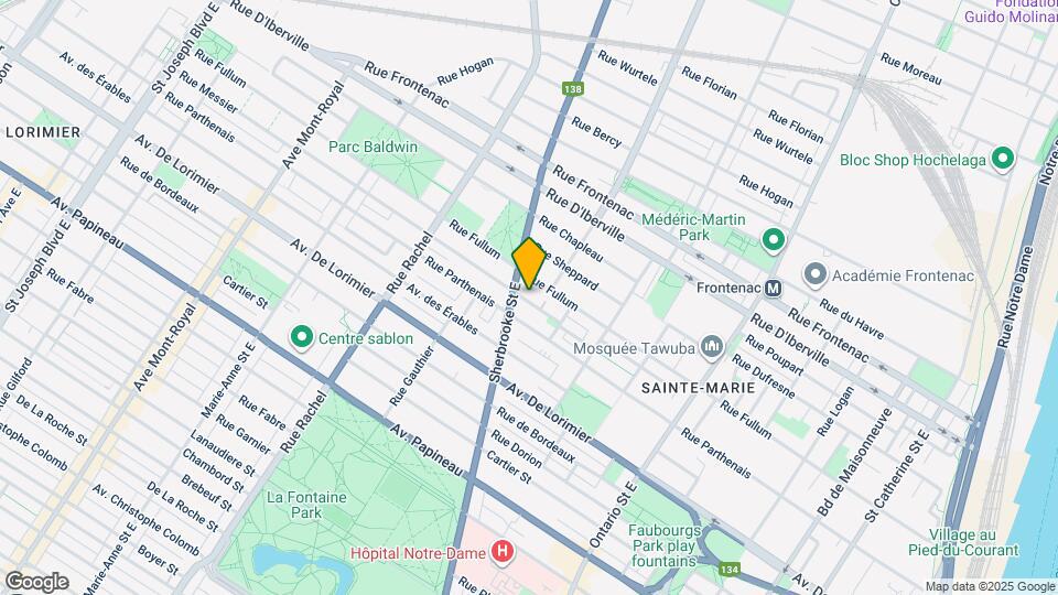 2485 Messier Rue Map and Location Details