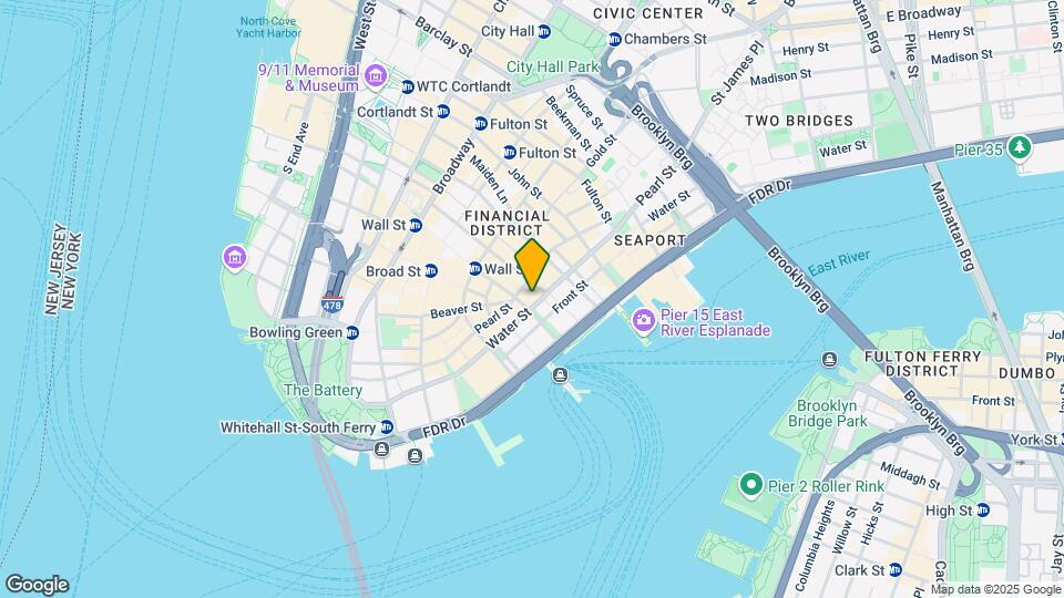 122 Water St Map and Location Details
