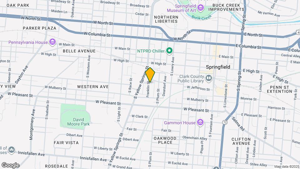 276 Franklin St Map and Location Details