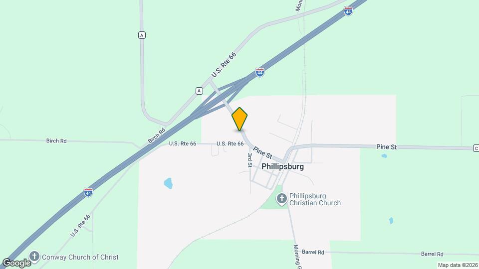 315 W Pine St Map and Location Details