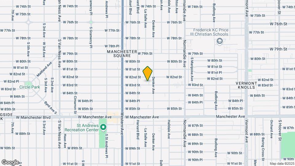1623 W 83rd St Map and Location Details