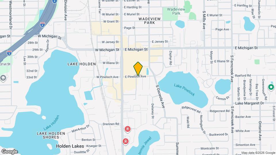 212 E Pineloch Ave Map and Location Details