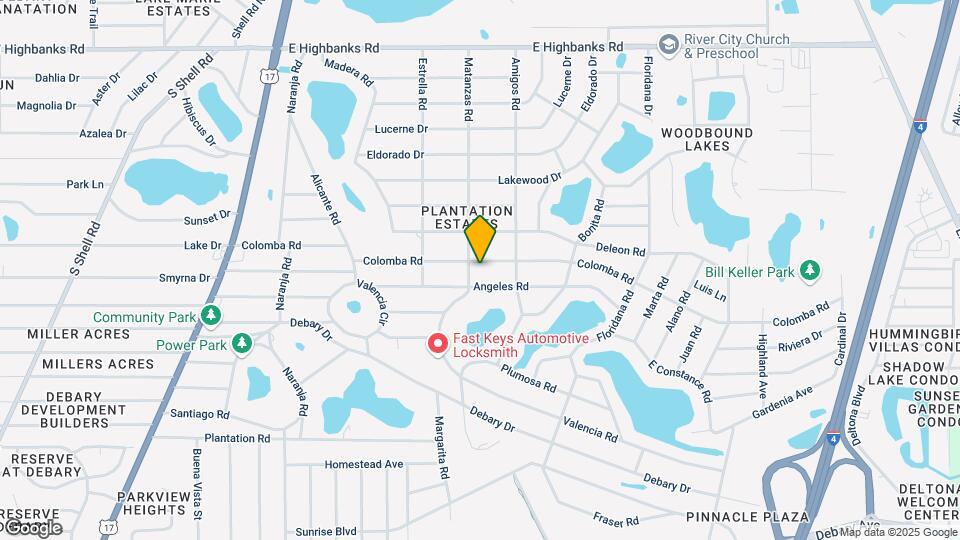 203 Colomba Rd Map and Location Details
