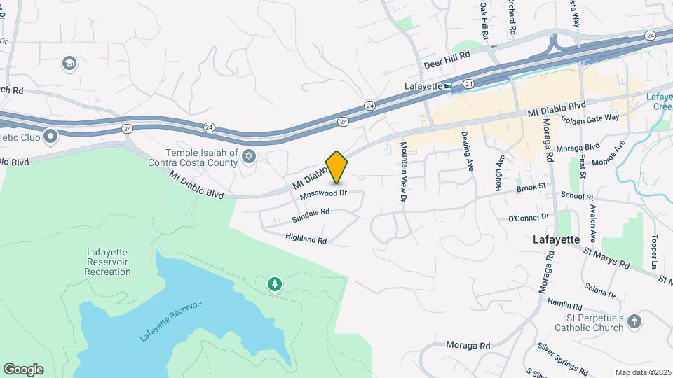 3690 Mosswood Dr Map and Location Details