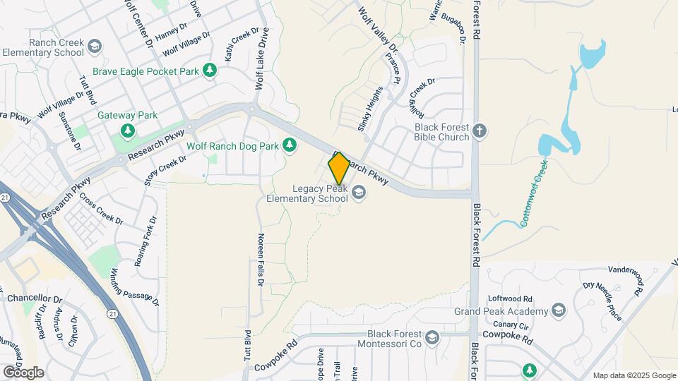 8636 Wolf Valley Dr Map and Location Details