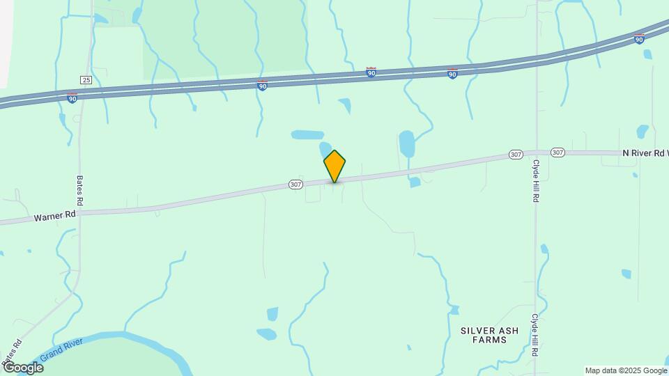 7650 Warner Rd Map and Location Details